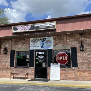 Entrance to Turnpike Rest Stop