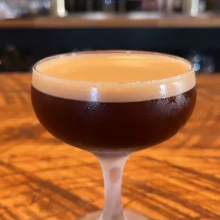 Delicious espresso martini
