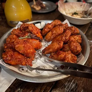 Wings, half &amp; half