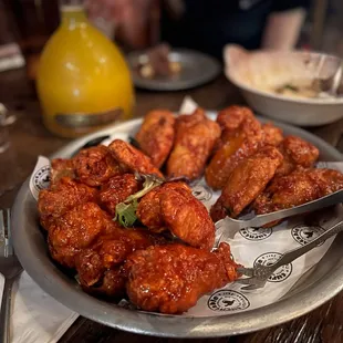 Wings, half &amp; half