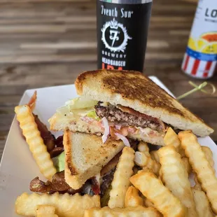 Custom Dead Head grilled cheese by Chef Lester for the win. Telll Sadie a joke to see her beautiful smile