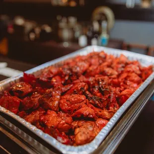 bbq ribs, ribs, food