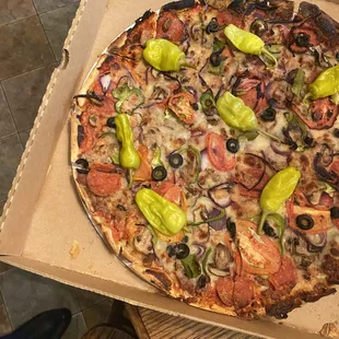 Terrible Quality and I paid for extra cheese and nope! Disappointed in the quality.