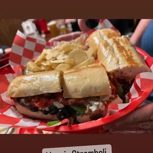 a plate of sandwiches