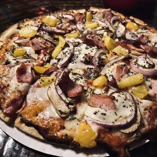 DIY pizza with cauliflower crust