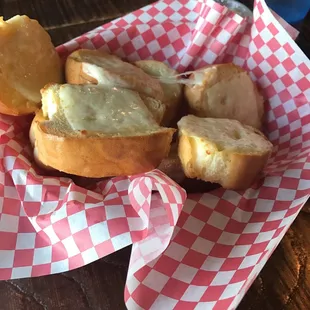 Garlic cheese toast!