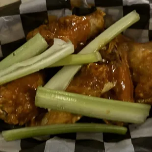 Garlic chicken wings