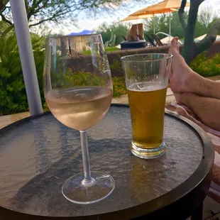 Rosé and barrio blonde