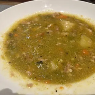 Green chili stew