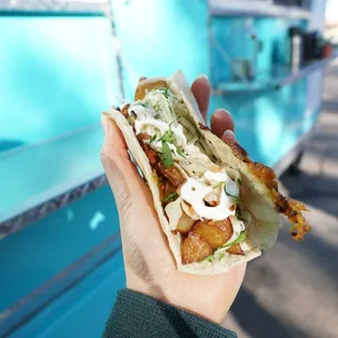 Papas breakfast taco