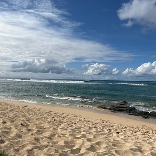 Have a few surfers  out