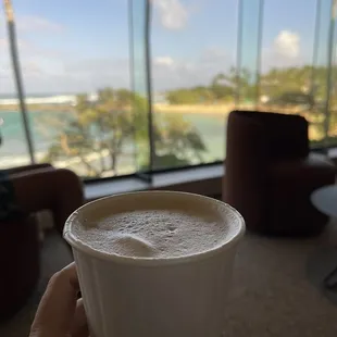 a hand holding a cup of coffee