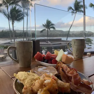 They say breakfast is the most important meal it always helps to have a great view.