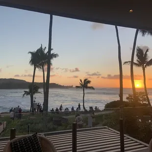 The best place to catch a sunset on turtle Bay