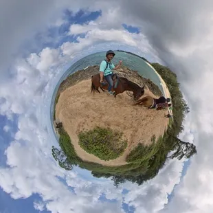 The whole world in his hands