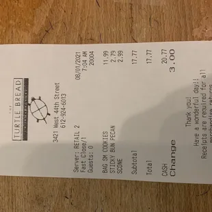 The bill