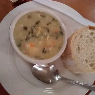 Chicken Florentine Soup