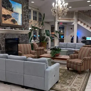 Hotel lobby