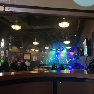 people sitting at the bar