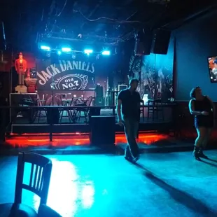 Line Dancing instruction starts at 8 pm