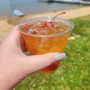 Old fashioned on the lake