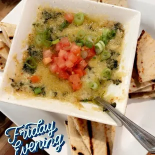 Spinach Dip was fantastic!