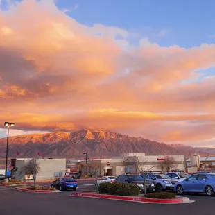 View from front door of the Sandias