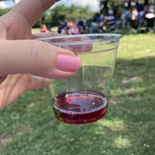 Sample of their cab!  Tasty