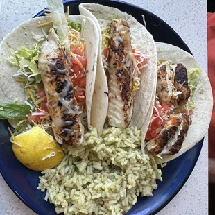 Blackened Mahi Tacos