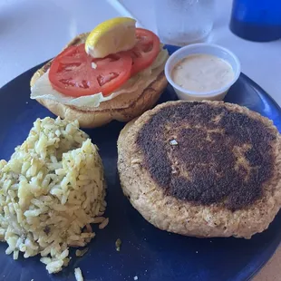 Crab Cake Sandwich