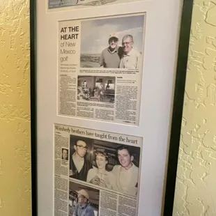 The Wimberley's have done so much for golf in New Mexico. Guy invested so much in Sierra Del Rio and we greatly appreciate it.