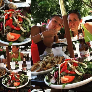 Post race fun. Italian salad, high quality. Their homemade balsamic dressing is TO DIE FOR.