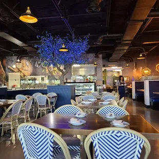 the interior of a restaurant