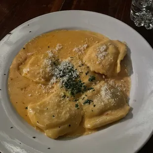 lobster ravioli