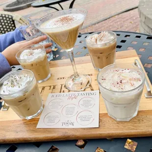 Iced Latte Flight