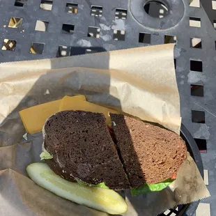 Ziggy 's Delight Sandwich  - white mold on bread