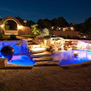 Tuscan Hall Fountain Area