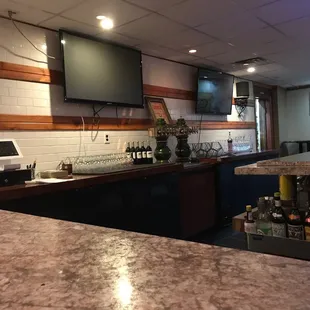 Bar in the wine cellar