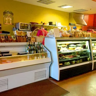 A deli type area.