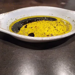 Oil and balsamic