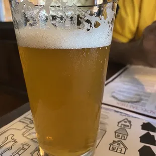 Spotted cow beer.
