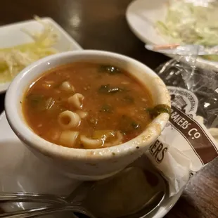 Minestrone soup