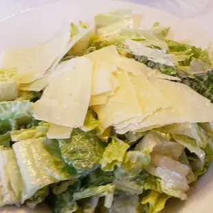 Caesar salad was delicious