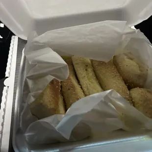 Bread sticks that took over an Hour