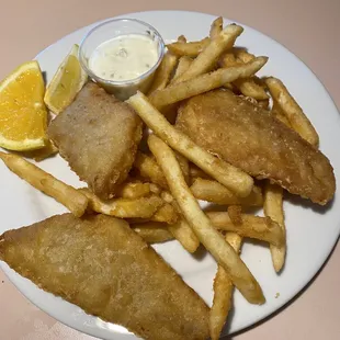 Halibut Fish and Chips