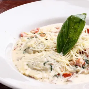 Portobello Ricotta Ravioli