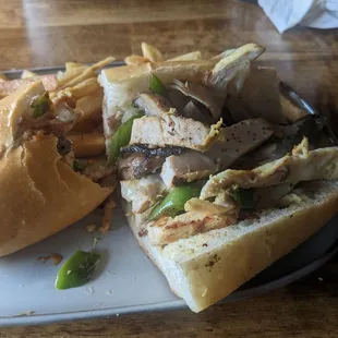 Chicken Cheese steak