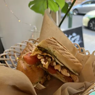 Grilled Chicken Panini