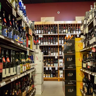a wine store