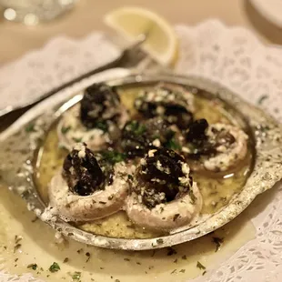 a plate of food on a table